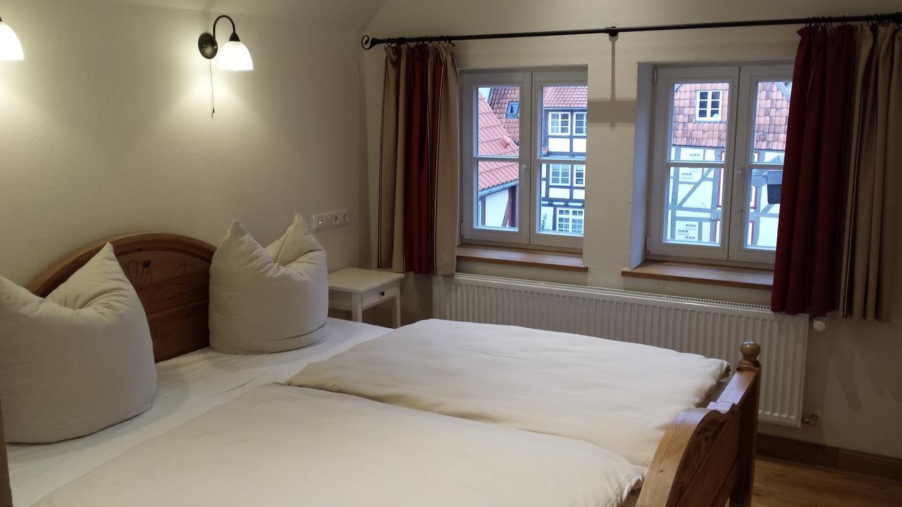 Fachwerk-Hotel Eisenbart Hannoversch Münden Exteriör bild