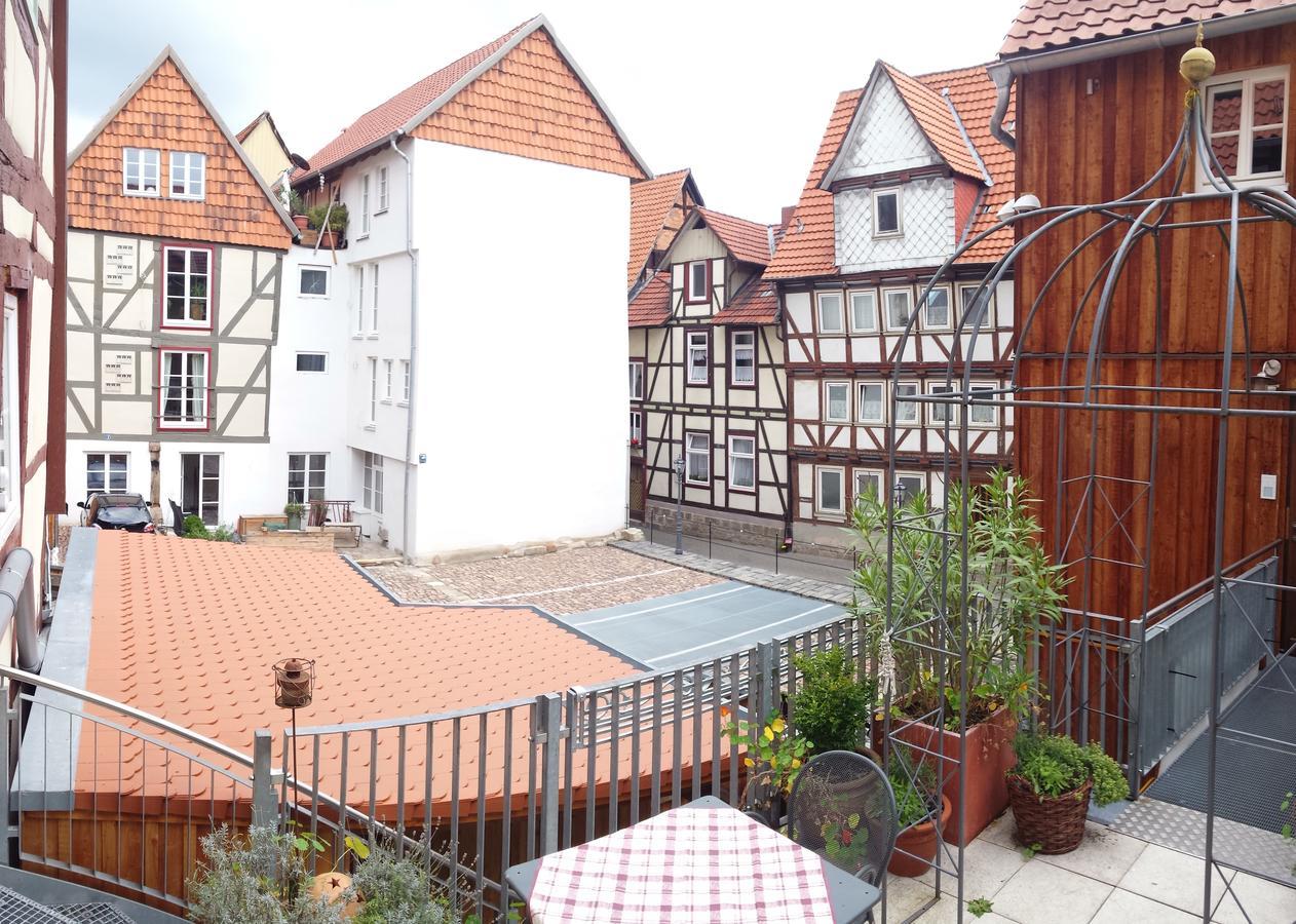 Fachwerk-Hotel Eisenbart Hannoversch Münden Exteriör bild