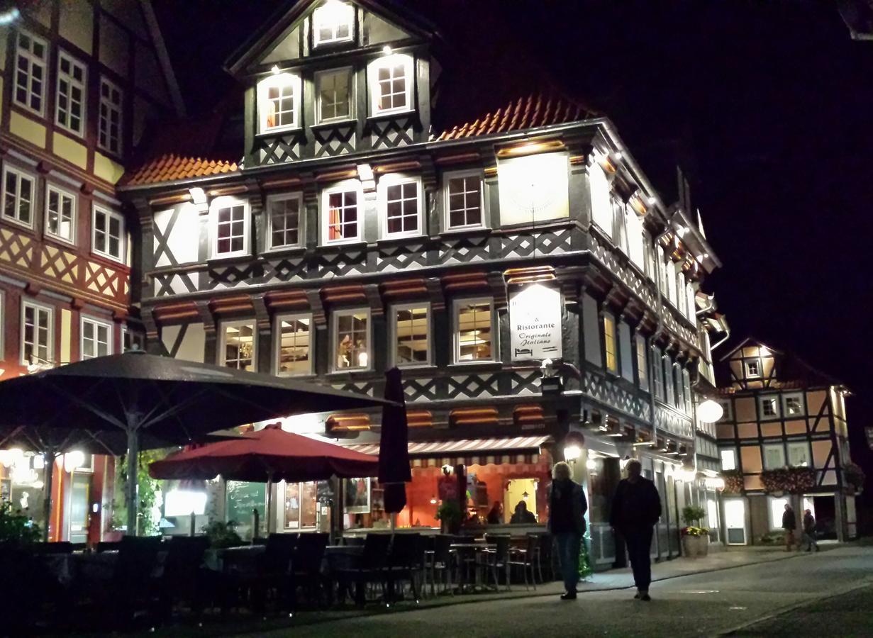Fachwerk-Hotel Eisenbart Hannoversch Münden Exteriör bild