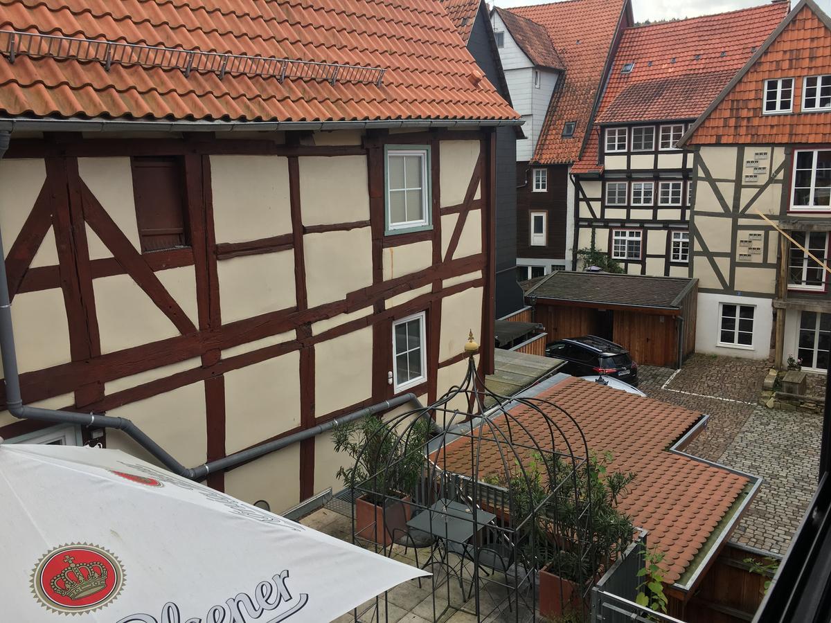 Fachwerk-Hotel Eisenbart Hannoversch Münden Exteriör bild