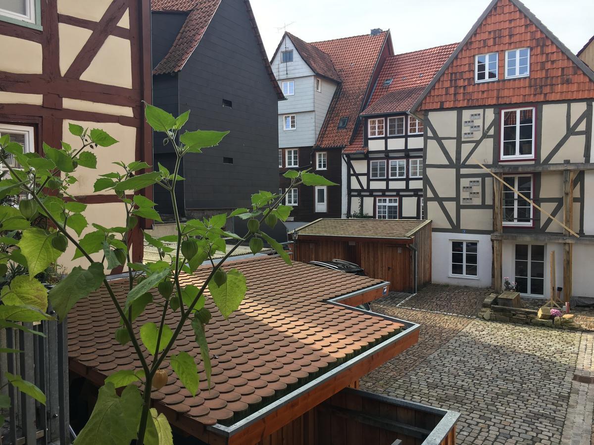 Fachwerk-Hotel Eisenbart Hannoversch Münden Exteriör bild