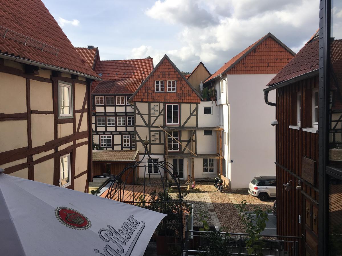 Fachwerk-Hotel Eisenbart Hannoversch Münden Exteriör bild